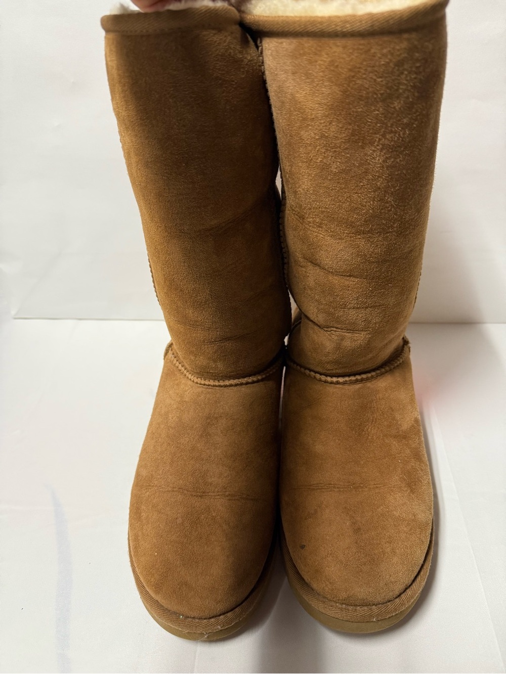 UGG Australia Classic Tall Chestnut Sheepskin Boots Women’s Size 8